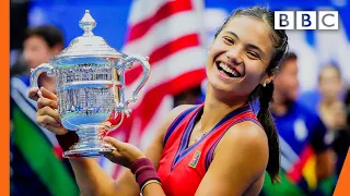 Emma Raducanu, #USOpen CHAMPION 🙌🙌 @BBCNews live 🔴 BBC