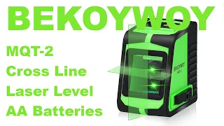 BEKOYWOY MQT 2 2 Line Green Laser Level