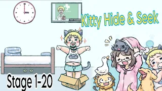 Kitty Hide and Seek (Cat cat catch)  Stage 1 - 20 Walkthrough