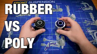 SuperPro Poly Bushings vs Rubber Bushings! Which bushing is best for your suspension?