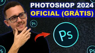 COMO OBTER O PHOTOSHOP 2024 DE GRAÇA (RÁPIDO E FÁCIL)!