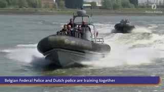 No Comment : Belgian Federal Police and Dutch police are training together
