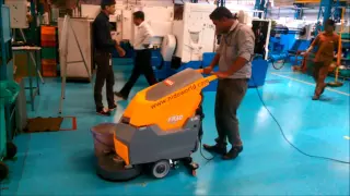 Commercial Walk Behind Scrubber Dryer | FR 30 E 45 - Nido Machineries