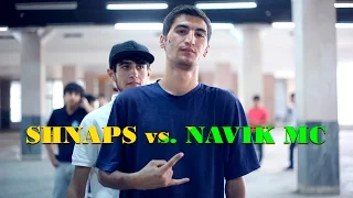 ОТВЕТ Видео battle Shnaps vs  Navik MC (RAP.TJ)