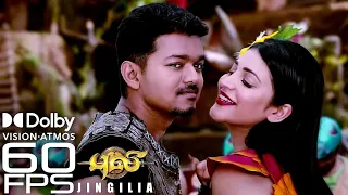 Puli - Jingilia Song 1080p 60fps | Thalapathy Vijay | Shruthi Haasan | Hansika | DSP | Chimbu Dhevan