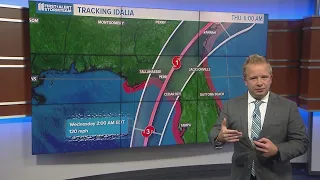 Tracking Hurricane Idalia's path through Florida