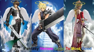 Final Fantasy Heroes Ranked By Morality | Good To Most Good 😇☁️🗡🎮