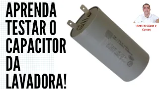 Como Testar o Capacitor de maquina de Lavar, Sem as Ferramentas Adequadas, Teste do Capacitor