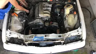 BMW E30 ENGINE PULL!!