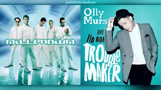 Larger Than Life x Troublemaker - Backstreet Boys x Olly Murs (Mashup) | JustinBeats