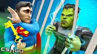 НЕ ГНИ РЕШЁТКУ! ЗЛЕЙШИЙ ХАЛК vs ТРОЛЛЬ СУПЕРМЕН ПОПАЛИ В АД! МАНЬЯК В CS:GO (ВЕСЕЛЫЕ ПРЯТКИ В КС ГО)