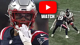 Christian Gonzalez NFL Debut  Patriots vs Texans Preseason Highlights Week 1.. 😳