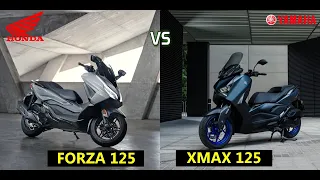 New Honda Forza 125 vs Yamaha XMAX 125 |2023 Comparison |TM