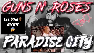 SHOCKED 😳 GUNS N’ ROSES-PARADISE CITY 1st 👀&👂🏾EVER Charles Reacts