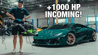 Buying my Dream $60,000 Twin Turbo Kit for my Lamborghini Huracan!