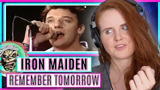 Vocal Coach reacts to Iron Maiden - Remember Tomorrow  (Paul Di'Anno 1980)