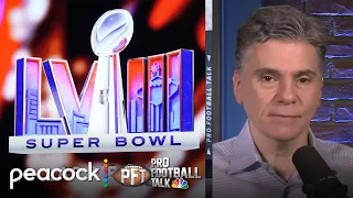 Super Bowl logo colors are purely ‘coincidence,' not part of script | Pro Football Talk | NFL on NBC