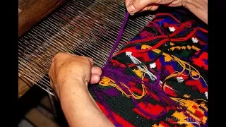 Slit Weaving Demonstration in Maramures