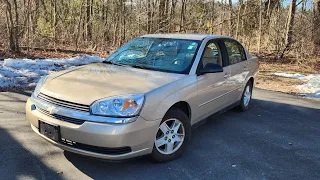 2005 Chevrolet Malibu LS V6 POV Test Drive/Review