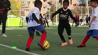 Our Six Year Old's First Game Together | 7U Stage 10 vs U8 French Academy Fall Season