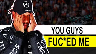 Lewis Hamilton Explosive Radio Message After Mercedes Blunder at Dutch GP 2022