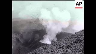 ERUPTION OF MOUNT ETNA