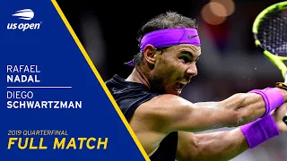 Rafael Nadal vs Diego Schwartzman Full Match | 2019 US Open Quarterfinal
