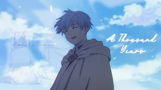 AMV || A Thousand Years (French Version) (Lyrics)