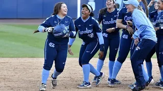 UNC Softball: Heels Walk Off in Extras to Upset #3 'Noles