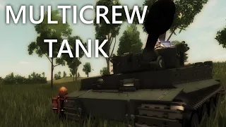 TANK CREW in Roblox Multicrew Tank Combat 4