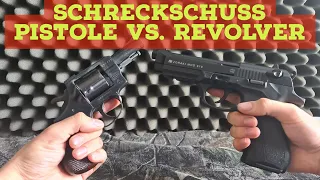 Schreckschuss: Pistole vs. Revolver I  Was ist besser?