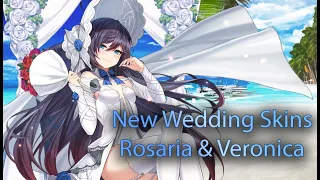 [Counter Side] Rosaria & Veronica Wedding Skins Preview (未來戰)