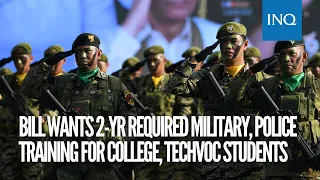 Senate bill wants 2-year required military, police training for college, techvoc students