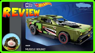 Looks super hot!  The Mega Hot Wheels Muscle Bound | Construx | HHL99 | Review