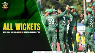 All Wickets (Sri Lanka Innings) | 3rd T20i | Bangladesh Vs Sri Lanka