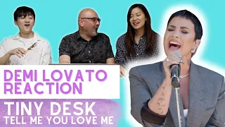 Demi Lovato Reaction Tell Me You Love Me (Tiny Desk) - Vocal Coach Reacts