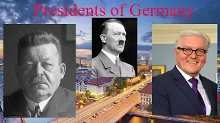 Presidents of Germany