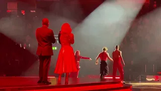 The Winners being announced on the Strictly Live Tour in Liverpool 30/1/24