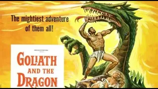 Goliath and the Dragon (1960) Monster scenes