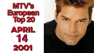 MTV's European Top 20 [] 14 APRIL 2001