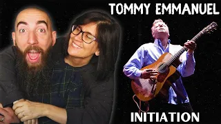 Tommy Emmanuel - Initiation (REACTION) with my wife