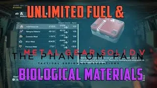 MGSV: Phantom Pain Unlimited Fuel & Bio Materials - MGSV UNLIMITED RESOURCES