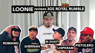 LOONIE | BREAK IT DOWN: Rap Battle Review E30 | ROMANO vs SHERNAN vs MZHAYT vs LHIPKRAM vs PISTOLERO