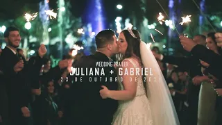 WEDDING TRAILER  I JULIANA + GABRIEL 23/10/2021