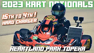 15th to 4th! LAST LAP PASS FOR 4TH - 2023 KART Nationals Pro 125cc Shifter III [4K]