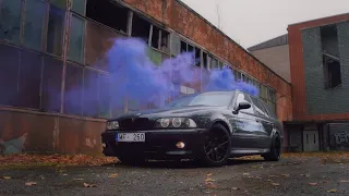 RAINY AUTUMN DRIVE - BMW E39 530d 🌧🍁