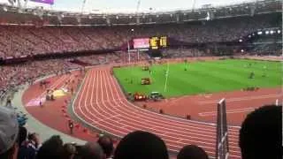 Full Race Kenya's David Rudisha wins Men's 800m final London 2012 with World Record!