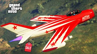V-65 Molotok Review & Best Customization SALE NOW! GTA 5 Online Russian Fighter Jet  WORTH? NEW!