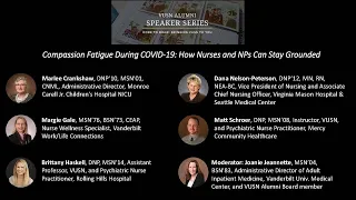 VUSN Dore to Door: Compassion Fatigue during COVID-19: How Nurses and NPs Can Stay Grounded