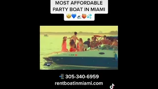 Best Miami Yacht Rental for Your Ultimate Boat Party✨ Starting at $175/hour ONLY!!!